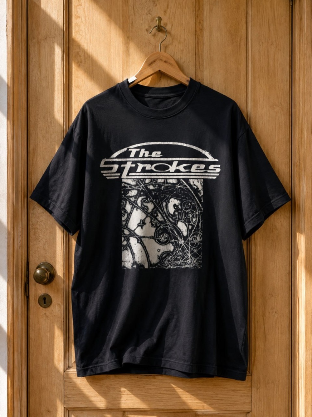 The Strokes Black Graphic Band T-Shirt - Men